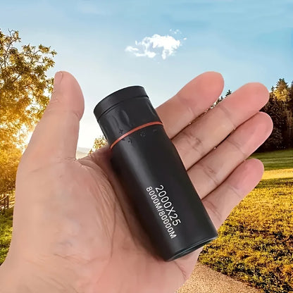 2025 2000X25 HD Monocular Telescope – Compact Portable Monocular for Travel, Hiking, Camping, Bird Watching, Fishing & Stargazing
