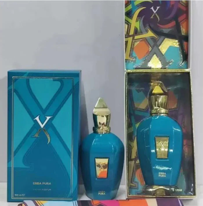 ALEXANDRIA Erba Pura Soprano Designer Glass Bottle – 100ml (3.4 fl.oz) Long-Lasting Unisex EDP Body Mist