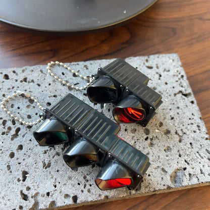 1/2Pcs Simulation Electronic Traffic Light Keychain – Mini LED Pedestrian Light Toy, Kids Cognitive Gift Pendant