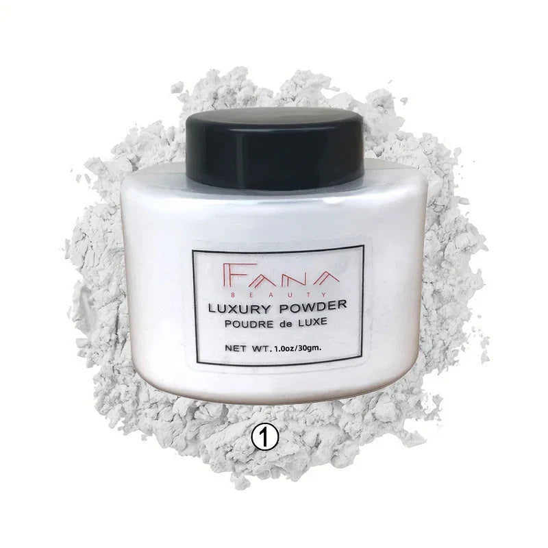 4 Colors Luxury Banana Setting Powder – Long-Lasting, Waterproof & Oil-Control Face Powder