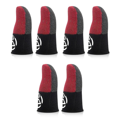 1-20 Pairs Mobile Gaming Finger Sleeves – Breathable, Sweatproof, Anti-Slip Thumb Gloves for Touchscreen Controllers, PUBG Game Finger Covers
