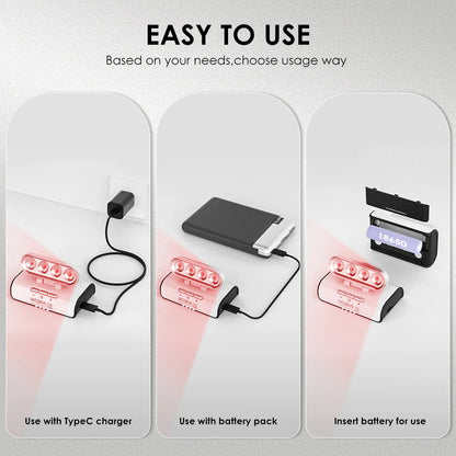 KKCOBVR i3 VR Infrared Light Accessory – Enhanced Tracking for Quest 3/3S/2/1/Pro, Apple Vision Pro & PICO 4