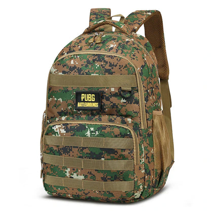 Camouflage Large-Capacity Backpack – Zipper Closure Hiking & Outdoor Adventure Travel Bag