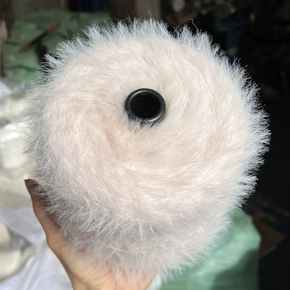 250g Mink Velvet Yarn – Soft Non-Pilling Long & Short Hair Yarn for Shawls, Coats, Scarves & Baby Sweaters