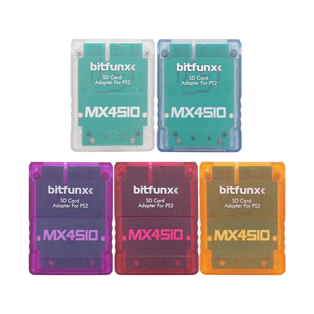 MX4SIO SIO2SD TF/SD Card Adapter – Memory Card Reader for PS2 Game Consoles