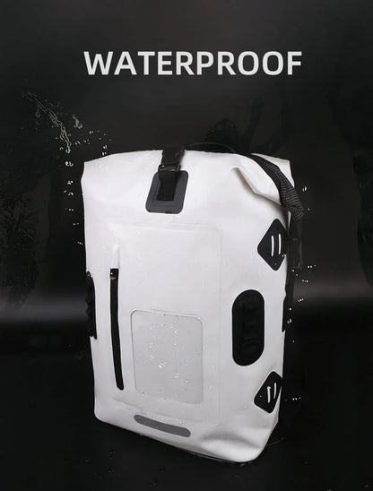 30L Waterproof Drift Bag – Swimming Backpack for River Trekking, Diving, Rafting, Canoeing & Kayaking, Wet/Dry PVC Camping Bag