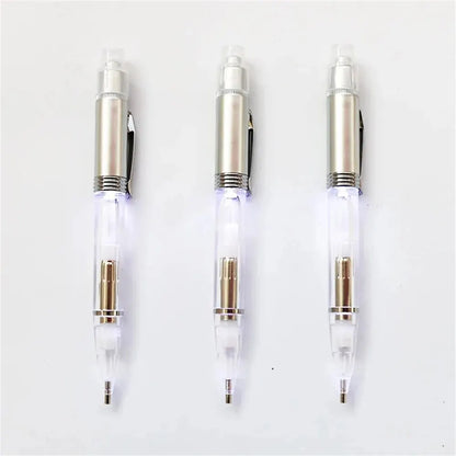 LED DIY Diamond Painting Pen with Light – Illuminated Drill Art Pen Applicator, Bead Lighting Tool & Accessories