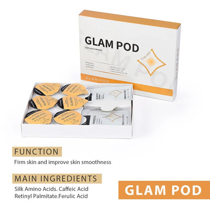 Glam Pod CO2 Capsules for Aqua Facial Machine – Bubble Skin Care Revive Pods for Beauty Treatment