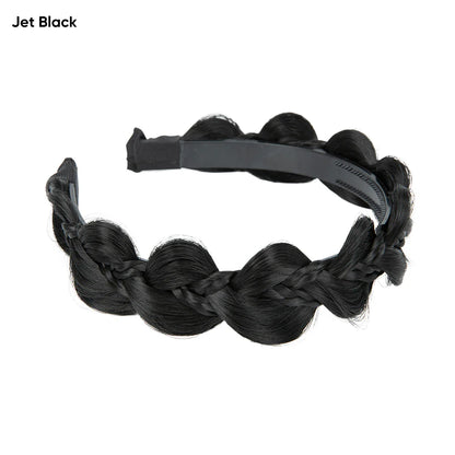SARLA Synthetic Bohemian Braided Headband – Butterfly Plaited Hairpiece for Women