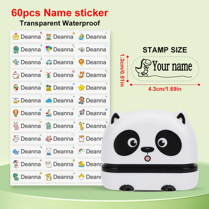 149pcs Personalized Name Stamp Set – Waterproof, Non-Fading Baby & Kindergarten Engraved Seals, Perfect Student Gift