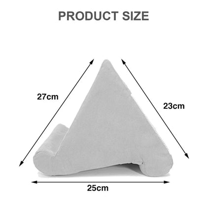 Xnyocn Sponge Pillow Tablet Stand - Bed Rest Cushion Reading Holder for iPad, Samsung, Huawei, and More - Tablet Bracket Phone Support