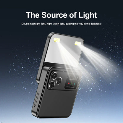 2024 NEW SERVO R18Pro Mini Mobile Phone – 2.4" Rotating Screen, Button Slider, Flashlight, Magic Voice, Dual SIM Standby