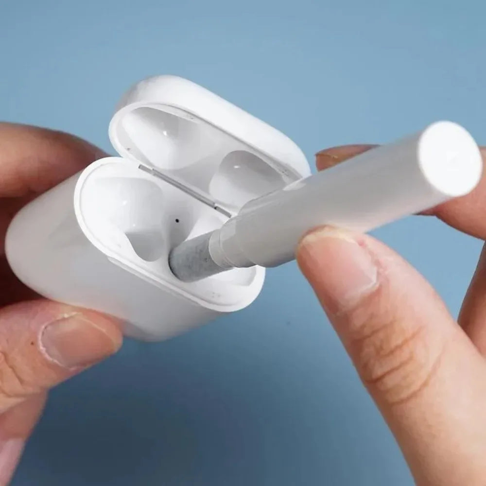 2-in-1 Earphones Cleaning Kit — Brush & Pen for AirPods 3, Pro Cases, and Earbuds Maintenance