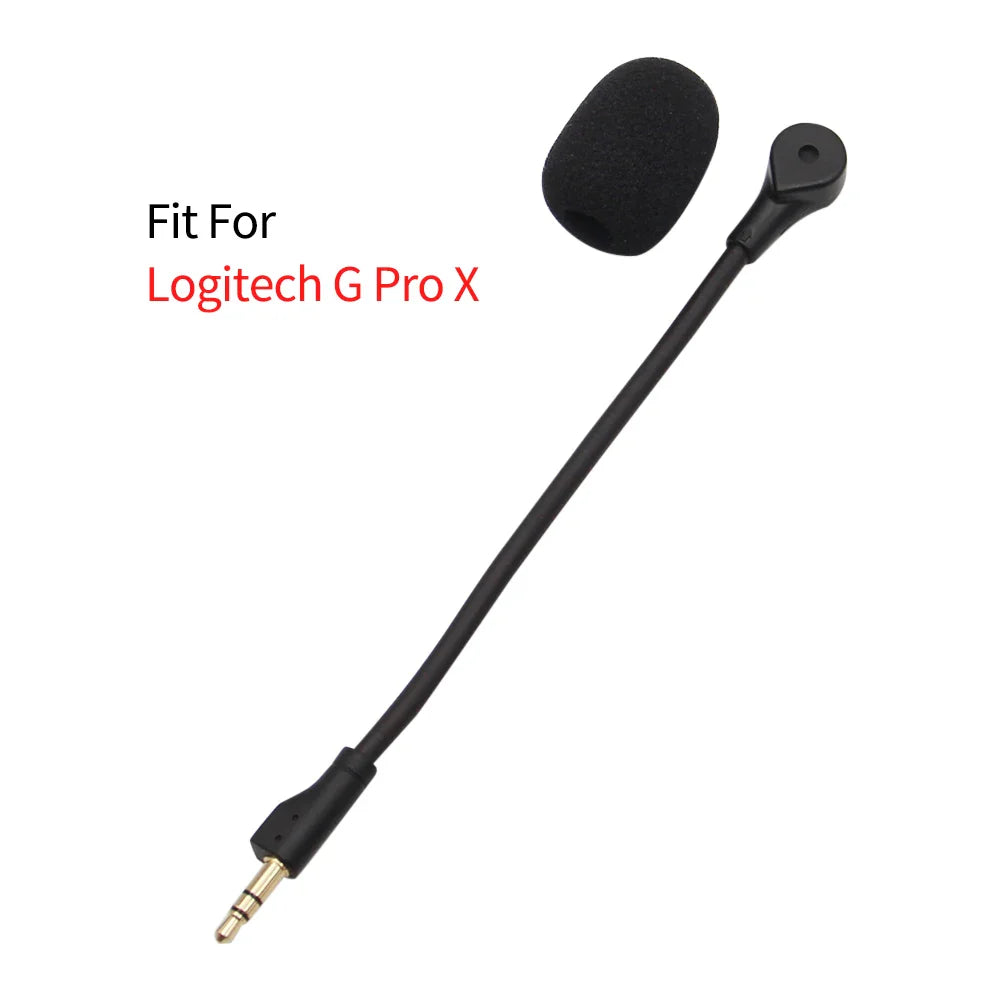 Replacement 3.5mm Gaming Microphone for Logitech G Pro X & SteelSeries Headsets – E-Sports Headset Mic Accessory