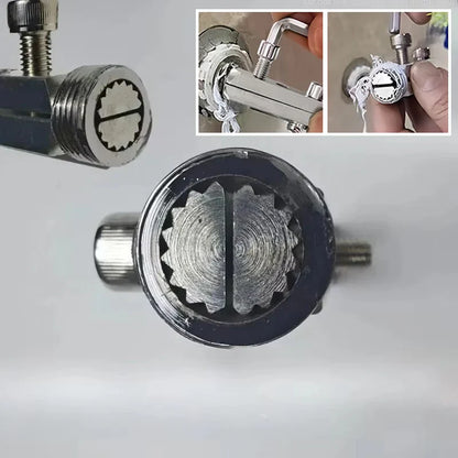 Broken Wire & Bolt Extractor Tool – Tap, Screw, and Plumbing Repair for 4/6 Point Bolts