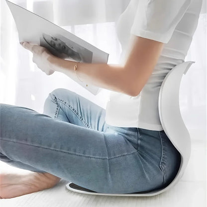 Ergonomic Lumbar Support Pillow — Anti-Fatigue Back Cushion for Study & TV, Breathable Washable Nylon Cover, Multi-Purpose