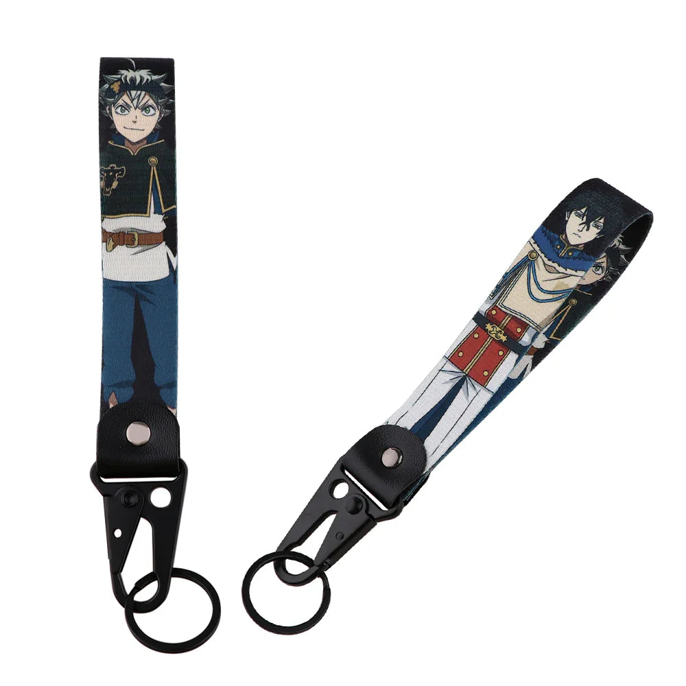 Anime Eagle Beak Keychain – Cool Short Lanyard for Phone, Badge Holder & USB Pendant