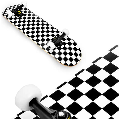 7 Layer Concave Skateboard – 31x8" Classic Trick Board for Adults, Kids & Teens