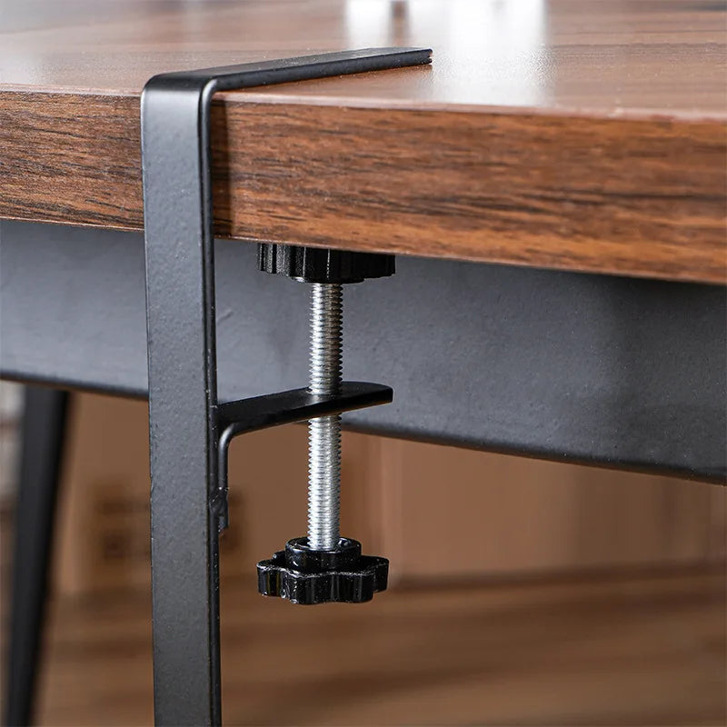 Under-Desk Cable Management Tray – No-Drill Steel Wire Organizer Rack & Storage Shelf
