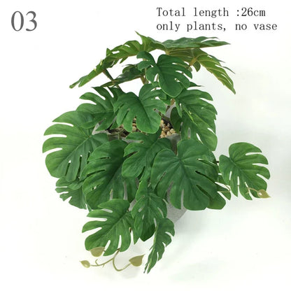 Artificial Hanging Vine Plant - Faux Greenery for Terrarium, Balcony, Garden & Home Decor