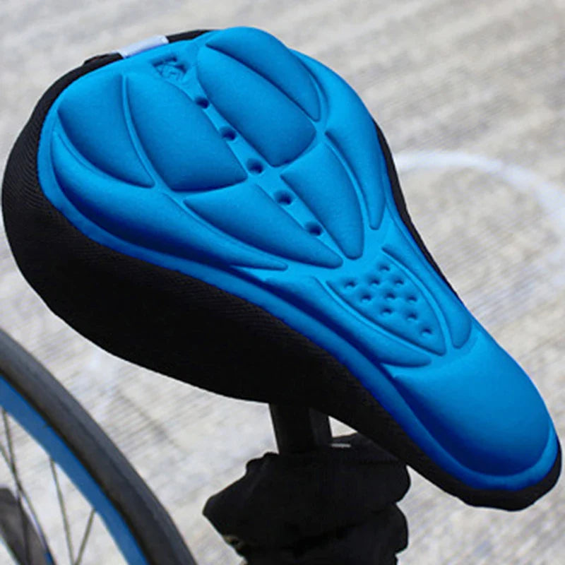 3D Soft Bike Saddle Seat Cover | Comfortable Foam Cushion for Cycling & Bike Accessories