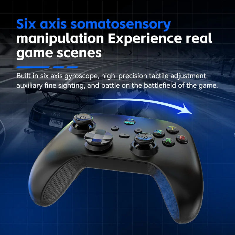 G6 Mobile Game Controller for Switch, iOS, Android & PC with Hall Effect Joystick – Cloud & Streaming GamePad
