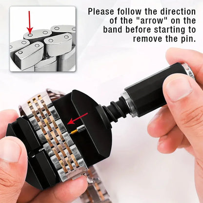 Universal Watch Strap Remover Tool: Metal Bracelet Intercept Removal and Steel Strap Belt Installation - Watch Repair Tools
