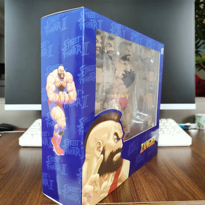 Street Fighter Action Storm Zangief Figure — ST Collection Movable Model Toy from The Final Challengers Series