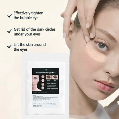 Micro-Needle Hyaluronic Acid Eye Patch – Anti-Wrinkle Moisturizing Eye Mask for Fine Lines Removal