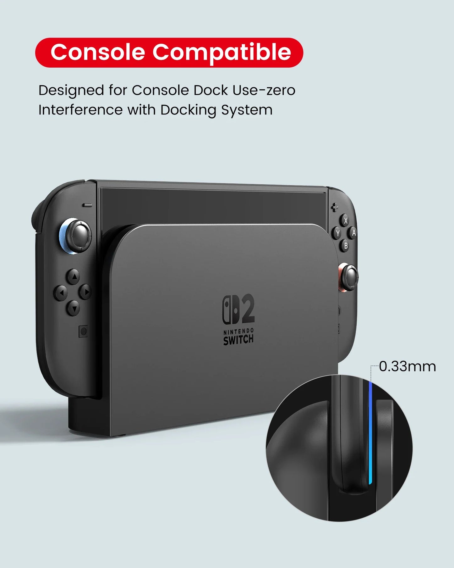 Tempered Glass Screen Protector for Nintendo Switch 2 (2025) — Ultra Clear 9H Hardness, Anti-Fingerprint, NS2 Protective Film