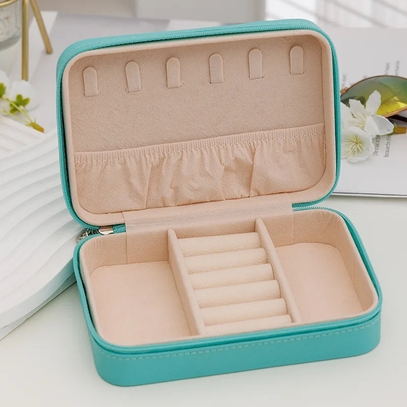 Three-Layer Jewelry Storage Box – High-End Large Capacity Organizer for Necklaces, Earrings & Gold Accessories