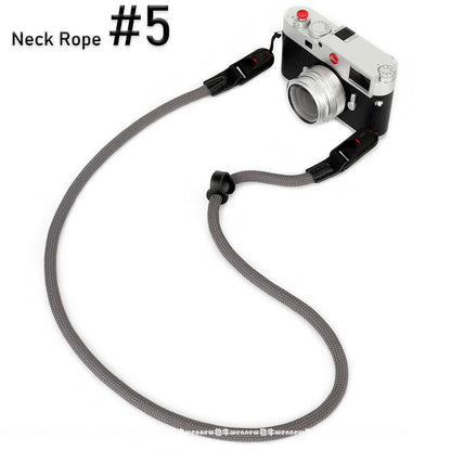 Nylon Rope Sling Quick Release Camera Strap – Wrist & Neck Shoulder Strap for Fujifilm, Sony, Nikon, Canon & Leica Mirrorless Cameras