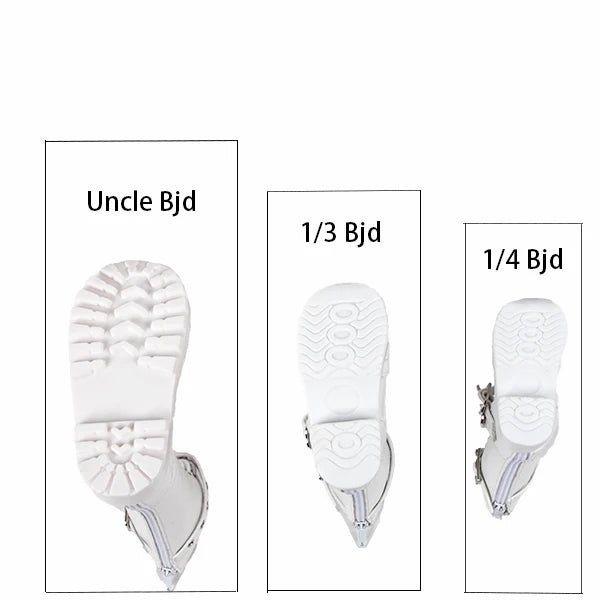 1/4 & 1/3 BJD Doll Shoes – High Heels & Boots Accessories for MSD, Dollfie, DREAM, DK, DOD, LUTS, DZ, AOD, AF Dolls