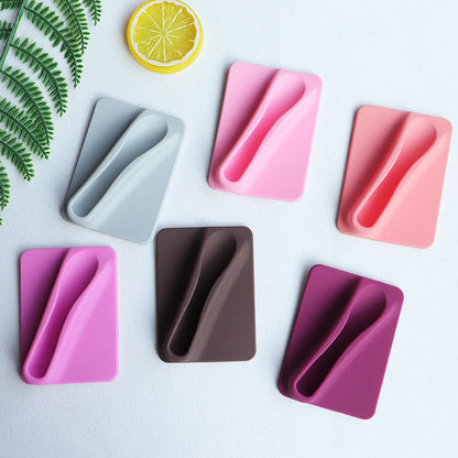 Silicone Lipstick Phone Case — Soft Protective Mobile Holder & Cover for Smartphones