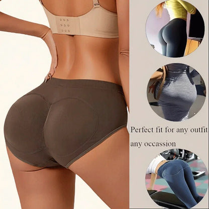 Women's Seamless Cotton Briefs – Plus Size Low Waist Solid Color Breathable Underwear