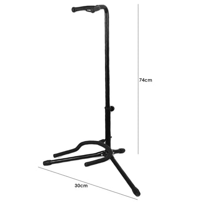 Vertical Folding Guitar Stand – Adjustable Floor Display Stand for Acoustic, Electric, Ukulele, Bass & Pipa