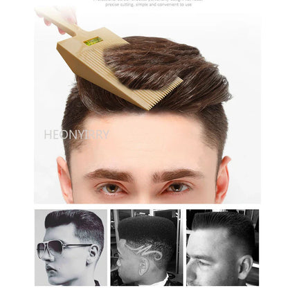 Flat Top Guide Comb for Men | Haircut Clipper Comb | Barber Shop Hairstyle Tool | Salon Hair Cutting Accessory