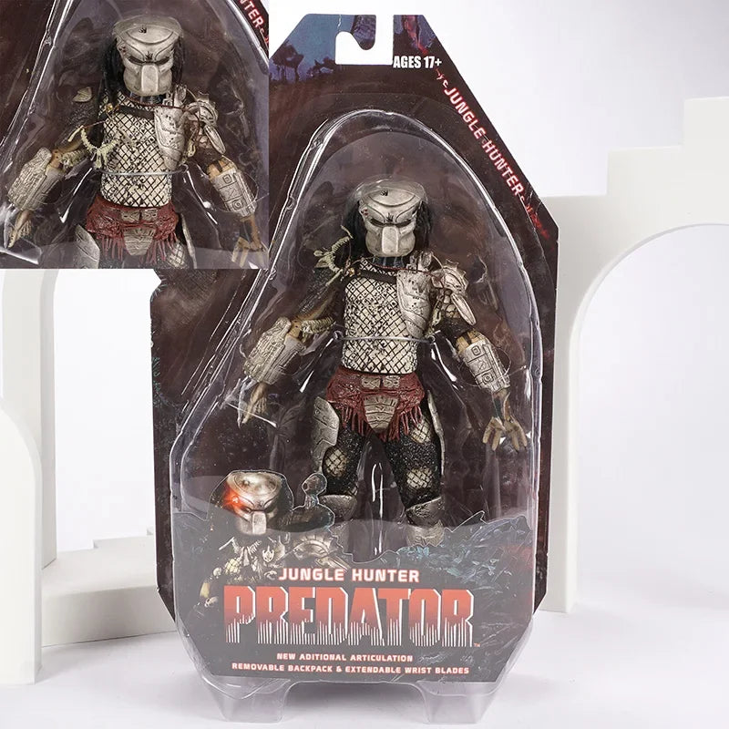 NECA Predator Jungle Hunter vs Alien Eggs Action Figure – 7 Inch Classic Movie PVC Collectible Model Toy