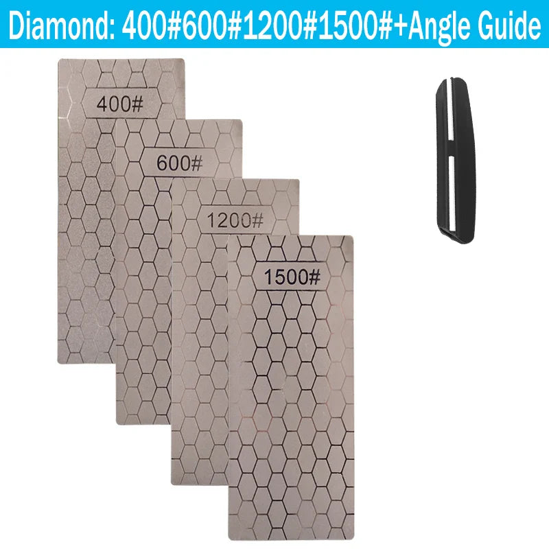 Diamond Sharpening Stone Bar | Knife Sharpener Whetstone for Grinding & Honing | No Base