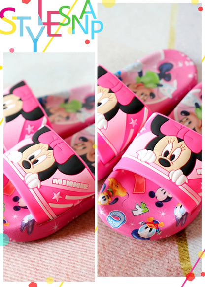 New Summer Kids Cartoon Car Sandals – Soft Sole Anti-Slip Toddler Boys Shoes, All-Season Wearable Slippers