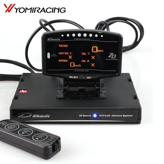 10 in 1 Full Kit Sports Package – BF CR C2 DEFI Advance ZD Link Meter Digital Auto Gauge with Electronic Sensors