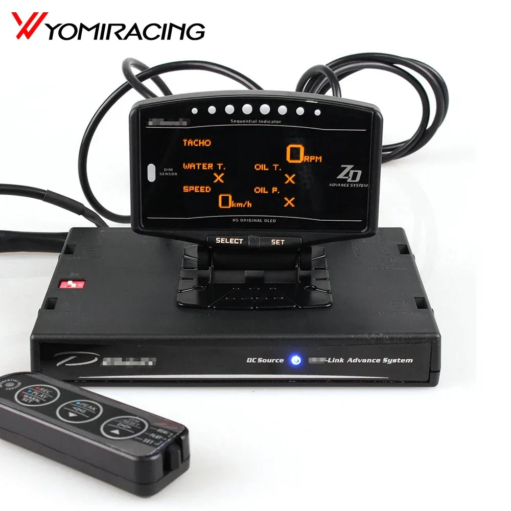 10 in 1 Full Kit Sports Package – BF CR C2 DEFI Advance ZD Link Meter Digital Auto Gauge with Electronic Sensors