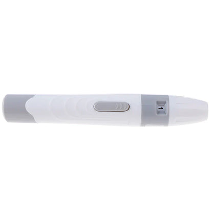 Lancet Pen Lancing Device for Diabetics – Adjustable Depth Blood Sampling Tool for Safe and Easy Glucose Testing