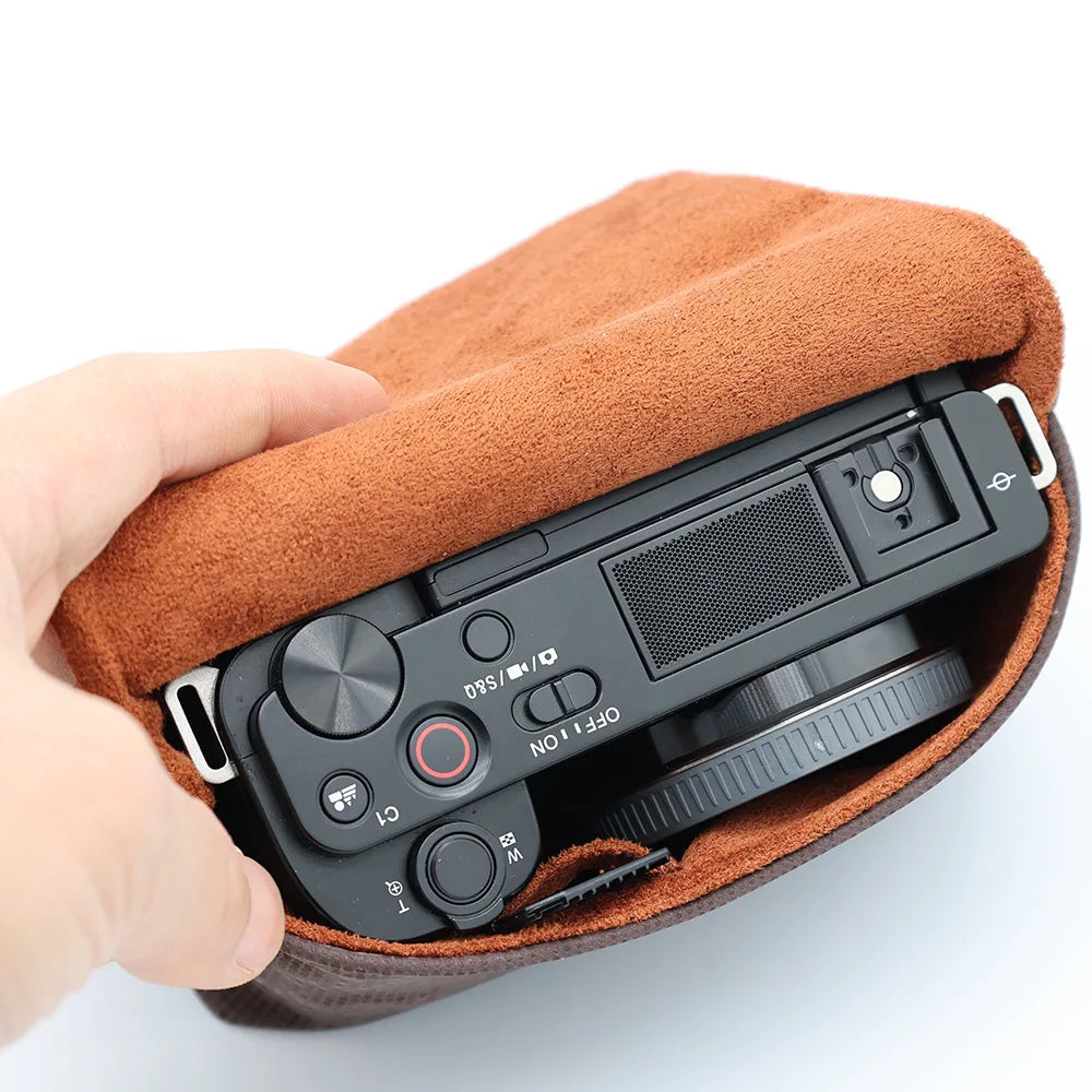 Portable Camera Storage Bag | Protective Case Pouch Inner 1174cm | Compatible with Sony ZV1, ZVE10, LX10, RX100 & Canon G7X III | Convenient Travel Solution