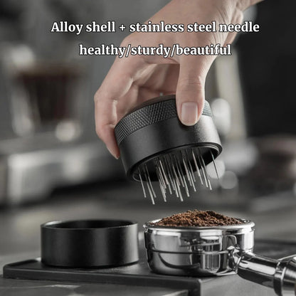 Espresso Stirrer WDT Tool – Coffee Distribution Tool for 51mm, 53mm, 54mm, 58mm Portafilters – Powder Stirring Tool