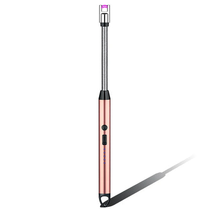 USB Rechargeable Windproof Arc Lighter – Electric Plasma Ignition Tool for Gas Stoves, Candles, BBQ & Outdoor Camping Use