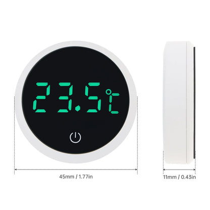 Cordless Digital Aquarium Thermometer – LED Display Fish Tank Temperature Gauge & Control