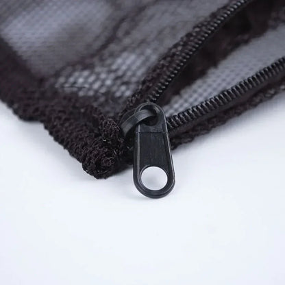 10Pcs Mesh Filter Net Bags – Aquarium Pond Bio Ball, Carbon Media & Ammonia Isolation Bags, White & Black
