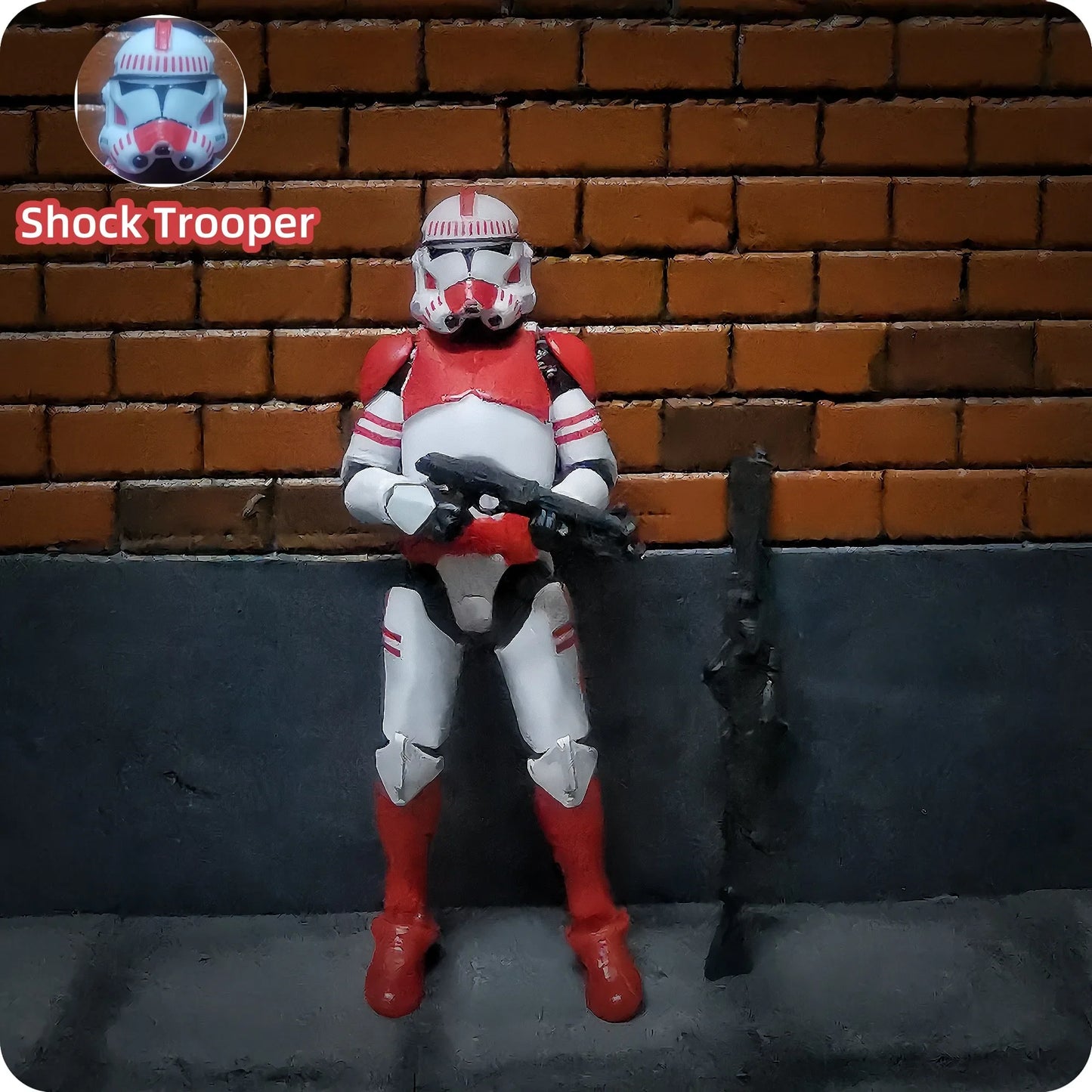 Star Wars 3.75" Clone Trooper Action Figure — 1/18 501st & 187th Legion REX ARF P1/P2 Toy Model
