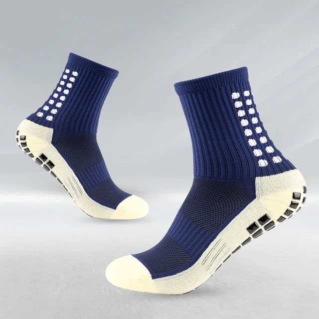 Anti-Slip Football Socks - Non-Slip Soccer, Basketball, Tennis & Cycling Grip Socks for Men